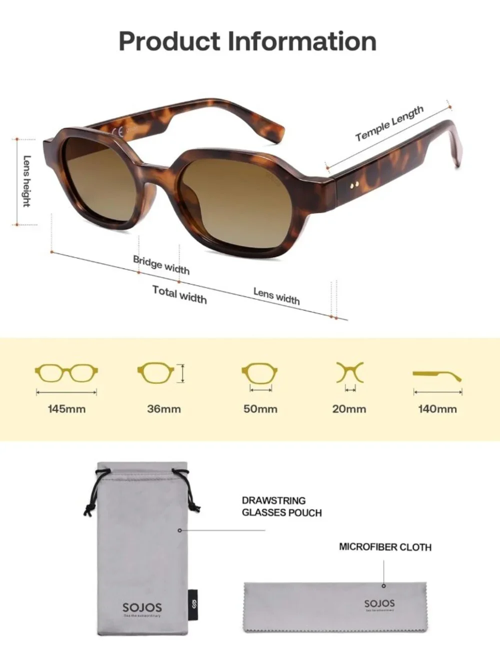 Trendy Retro Polarized Hexagon Sunglasses for Women & Men, UV400 70s 80s 90s